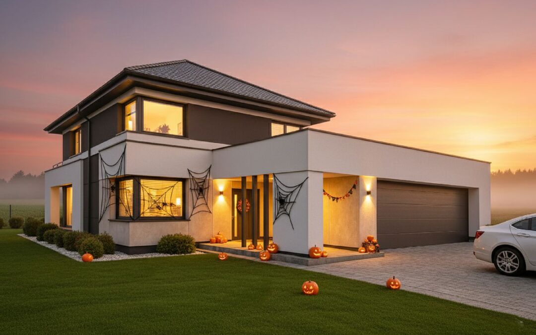 Halloween po architektonicznemu – czyli jak nie przesadzić z dynią